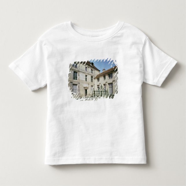 Camiseta Infantil O lugar de nascimento de Jean de la Fontaine (Frente)