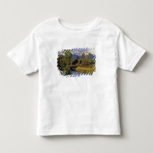 Camiseta Infantil O Mission Creek atravessa o National Bison