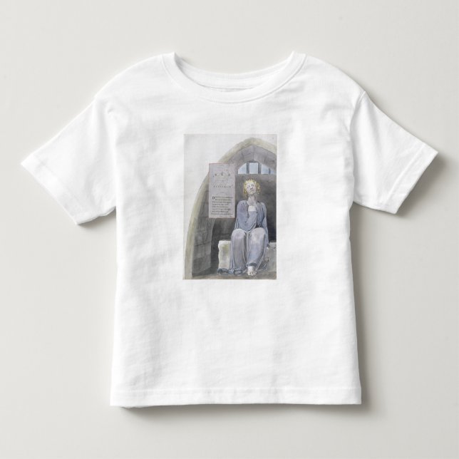 Camiseta Infantil O ode à adversidade, projeta 37 'dos poemas de Tho (Frente)