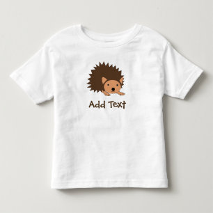 Camiseta Infantil O ouriço feito sob encomenda caçoa a parte
