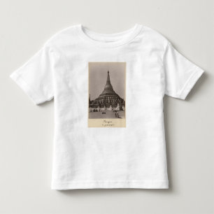 Camiseta Infantil O pagode de Shwedagon em Rangoon, Burma, c.1860