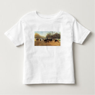 Camiseta Infantil O passeio da manhã, fileira podre, Hyde Park, 189