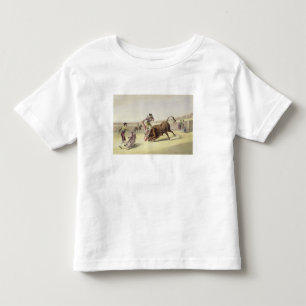 Camiseta Infantil O pulo ou o Salta Tras Cuernos, 1865 (litho da cor