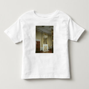 Camiseta Infantil O quarto com lareira projetou por Adam, c.1776