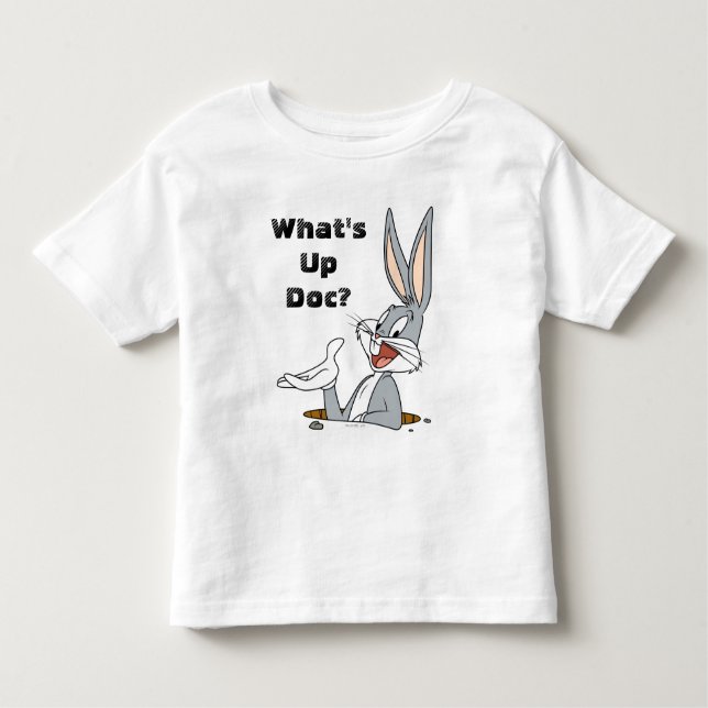Camiseta Infantil O QUE HÁ DE DOC?™ INSETOS BUNNY™ Rabbit Hole (Frente)