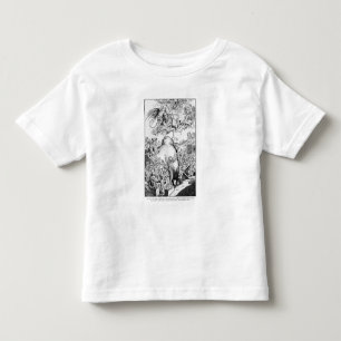 Camiseta Infantil O reino do anticristo