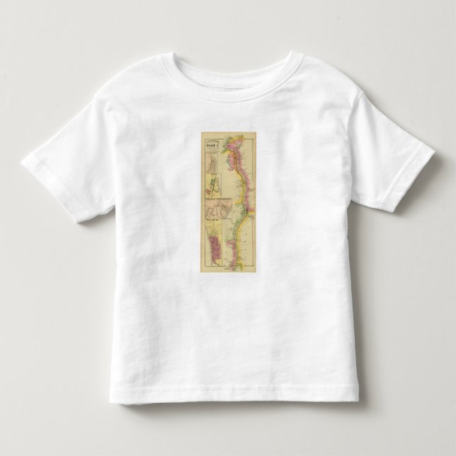 Camiseta Infantil O Rio Ohio e vale superiores 7 (Frente)