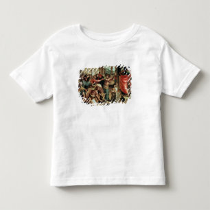 Camiseta Infantil O sacrifício em Lystra (desenhos animados para o