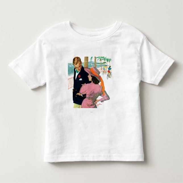Camiseta Infantil O Stategy do amor (Frente)