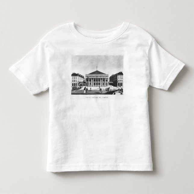 Camiseta Infantil O teatro de l'Odeon, c.1830 (Frente)