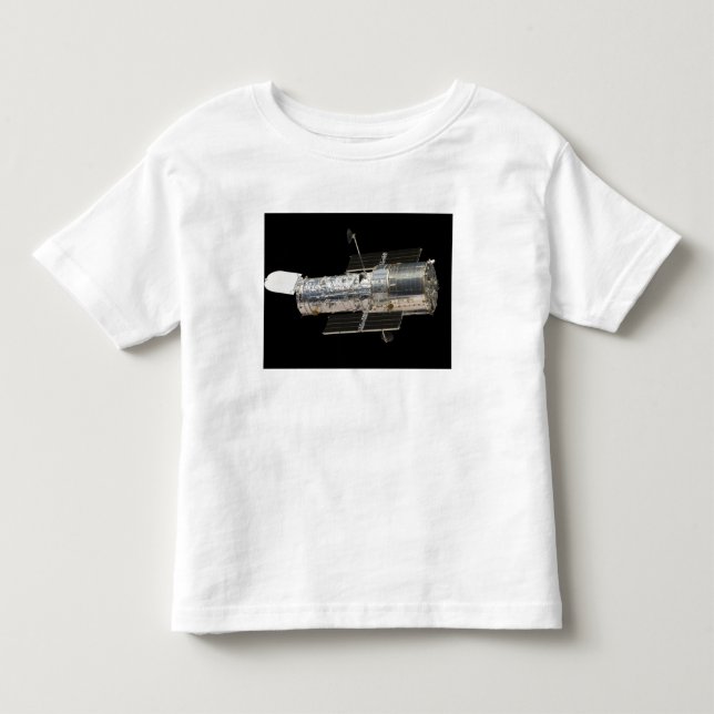 Camiseta Infantil O Telescópio Espacial Hubble (Frente)