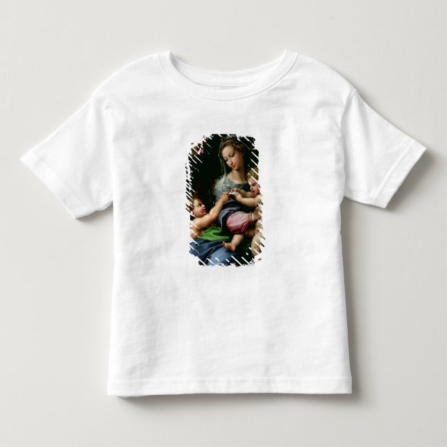 Camiseta Infantil O Virgin do rosa, c.1518 (Frente)