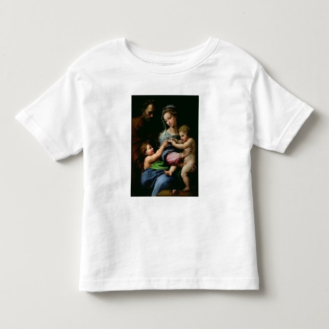 Camiseta Infantil O Virgin do rosa, c.1518 (Frente)