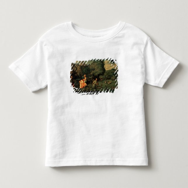 Camiseta Infantil O vôo em Egipto, 1500s (Frente)