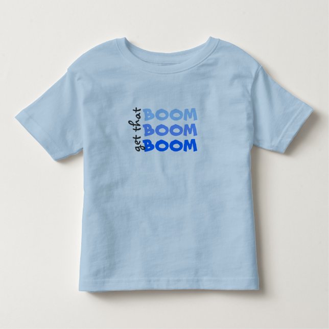 Camiseta Infantil Obter aquela BOOM BOOM (Frente)