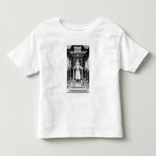 Camiseta Infantil Oliver Cromwell que está no estado;
