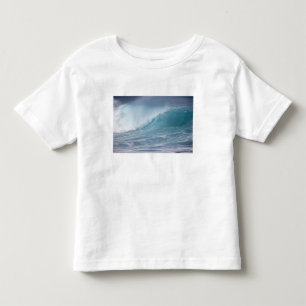 Camiseta Infantil Onda azul quebrando, Maui, Havaí, EUA 2