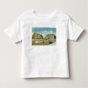 Camiseta Infantil Opinião da plaza e do quadrado de Copley o público