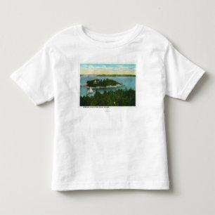 Camiseta Infantil Opinião de Elizabeth do cabo de dois faróis