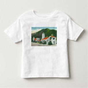 Camiseta Infantil Opinião exterior a pensão do motel