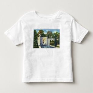 Camiseta Infantil Opinião memorável da fonte de Spencer Trask