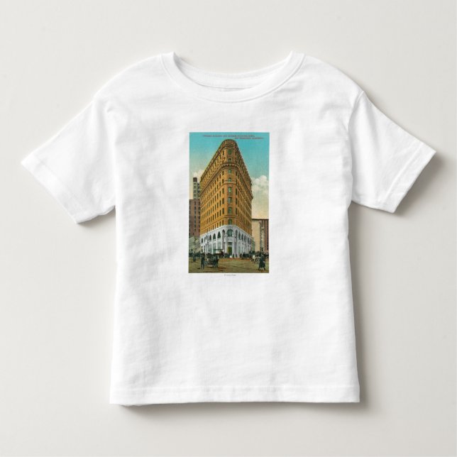 Camiseta Infantil Opinião o Crocker Bldg e o nacional de Crocker (Frente)