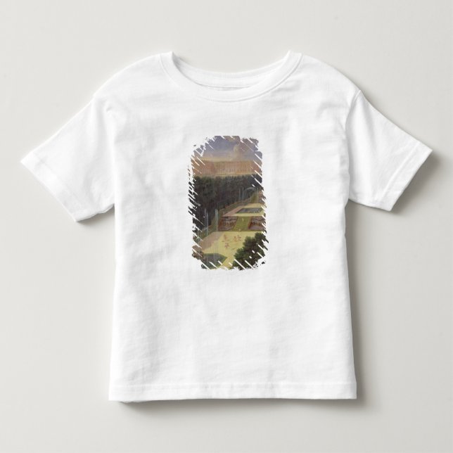 Camiseta Infantil Os bosques de Versalhes (Frente)