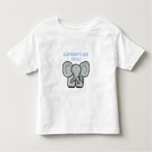 Camiseta Infantil Os elefantes são legal