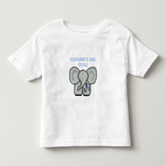Camiseta Infantil Os elefantes são legal