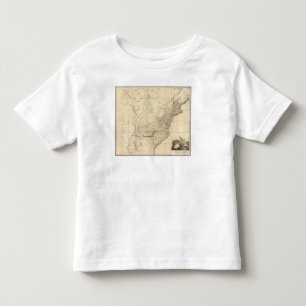 Camiseta Infantil Os Estados Unidos de America do Norte