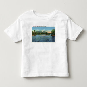 Camiseta Infantil Os estreitos extasiam, língua e cinco milhas