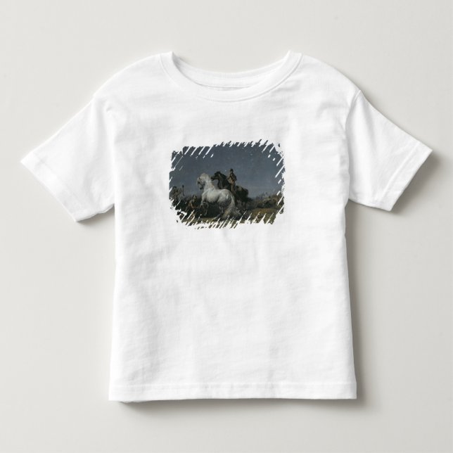 Camiseta Infantil Os ladrões do cavalo, século XIX (Frente)