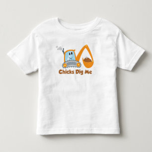 Camiseta Infantil Os pintinhos escavam-me