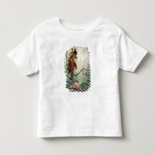 Camiseta Infantil Os ritos do primavera, ilustração 'de uma crian