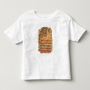 Camiseta Infantil Página inicial dos evangelho de Lichfield, c.720