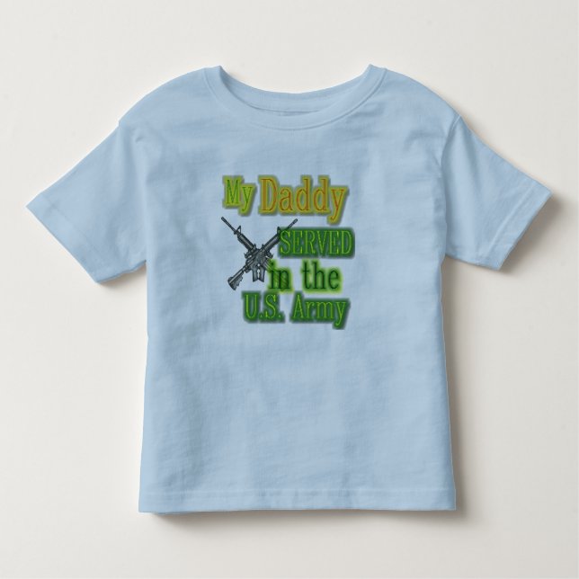 Camiseta Infantil Pai servido (Frente)
