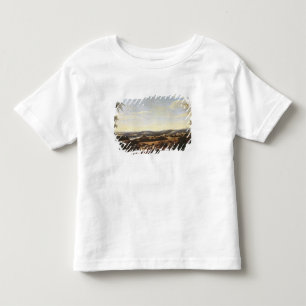 Camiseta Infantil Paisagem brasileira com uma plantação