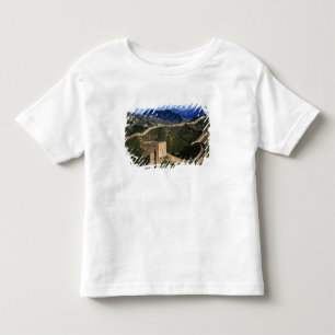 Camiseta Infantil Paisagem da Grande Muralha, Jinshanling, China