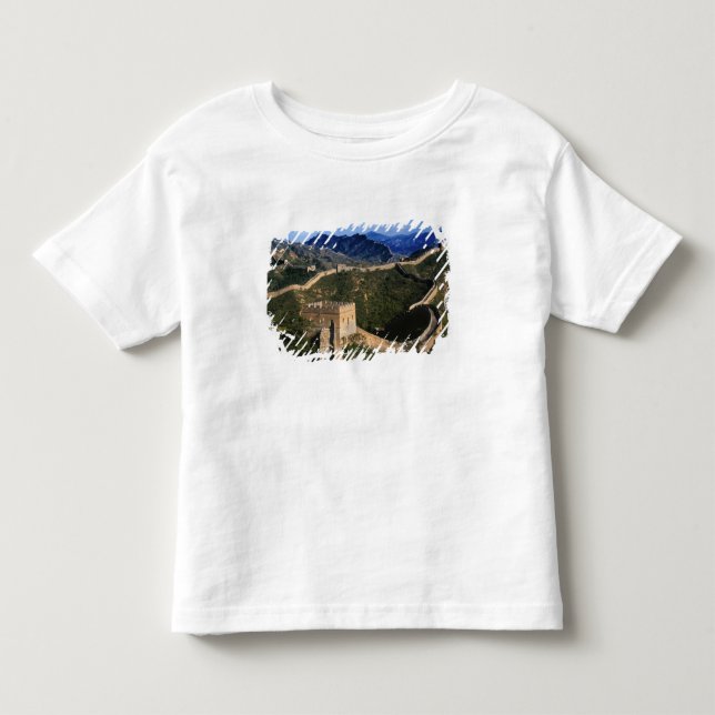 Camiseta Infantil Paisagem do Muro do Excelente, Jinshanling, China (Frente)