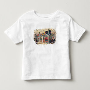Camiseta Infantil Palácio de cristal, a corte agrícola (colorida l