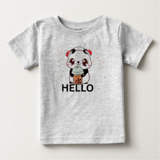 Camiseta infantil Panda