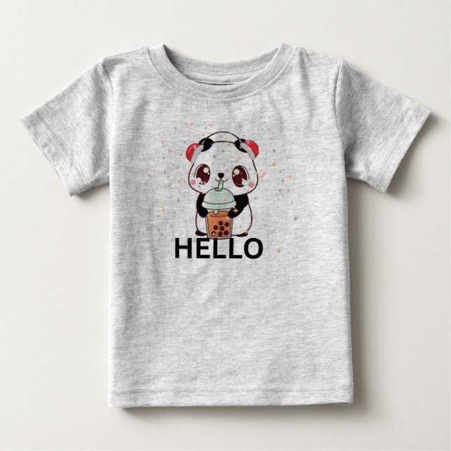 Camiseta infantil Panda (Frente)