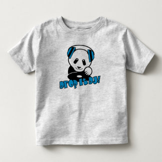 Camiseta Infantil Panda do DJ - deixe-a cair DJ!
