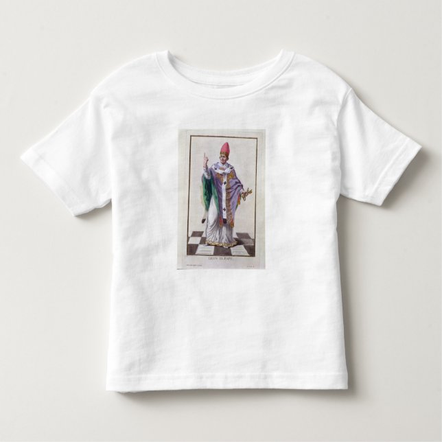 Camiseta Infantil Papa Leo III (795-816) 'de DES Estampes de (Frente)
