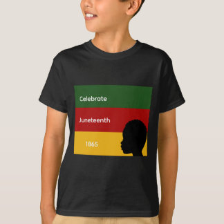 Camiseta infantil para celebrar o Juneteenth 1865