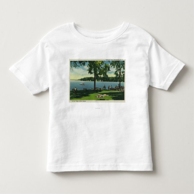 Camiseta Infantil Parque de Shotwell em um dia ensolarado (Frente)