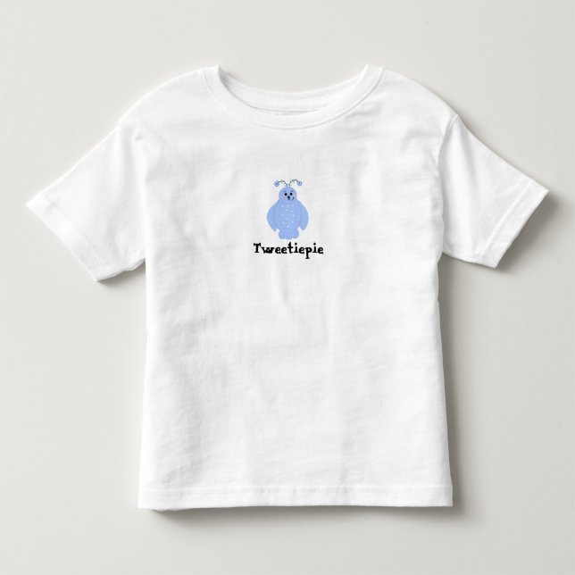 Camiseta Infantil Pássaro Azul - Tweetiepie (Frente)