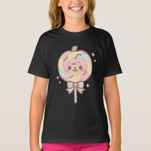 Camiseta Infantil Pastel Pumpkin Pop   Fofa Kawaii