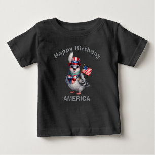 Camiseta Infantil Patriota de Pombo (4q)