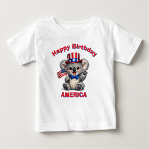 Camiseta Infantil Patriota do Koala (5af)